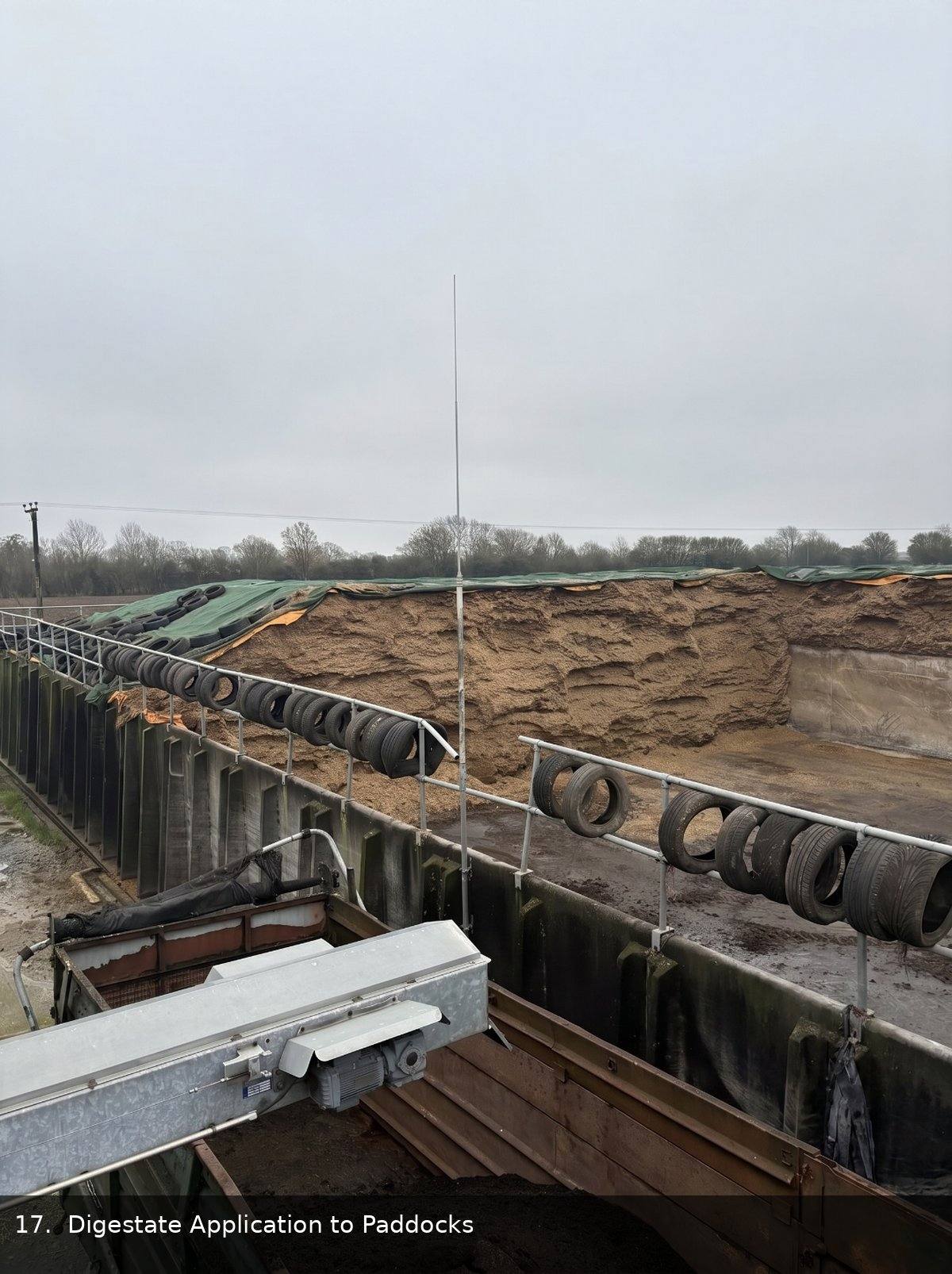 Digestate application to paddocks